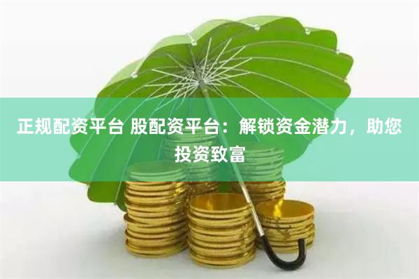 正规配资平台 股配资平台：解锁资金潜力，助您投资致富
